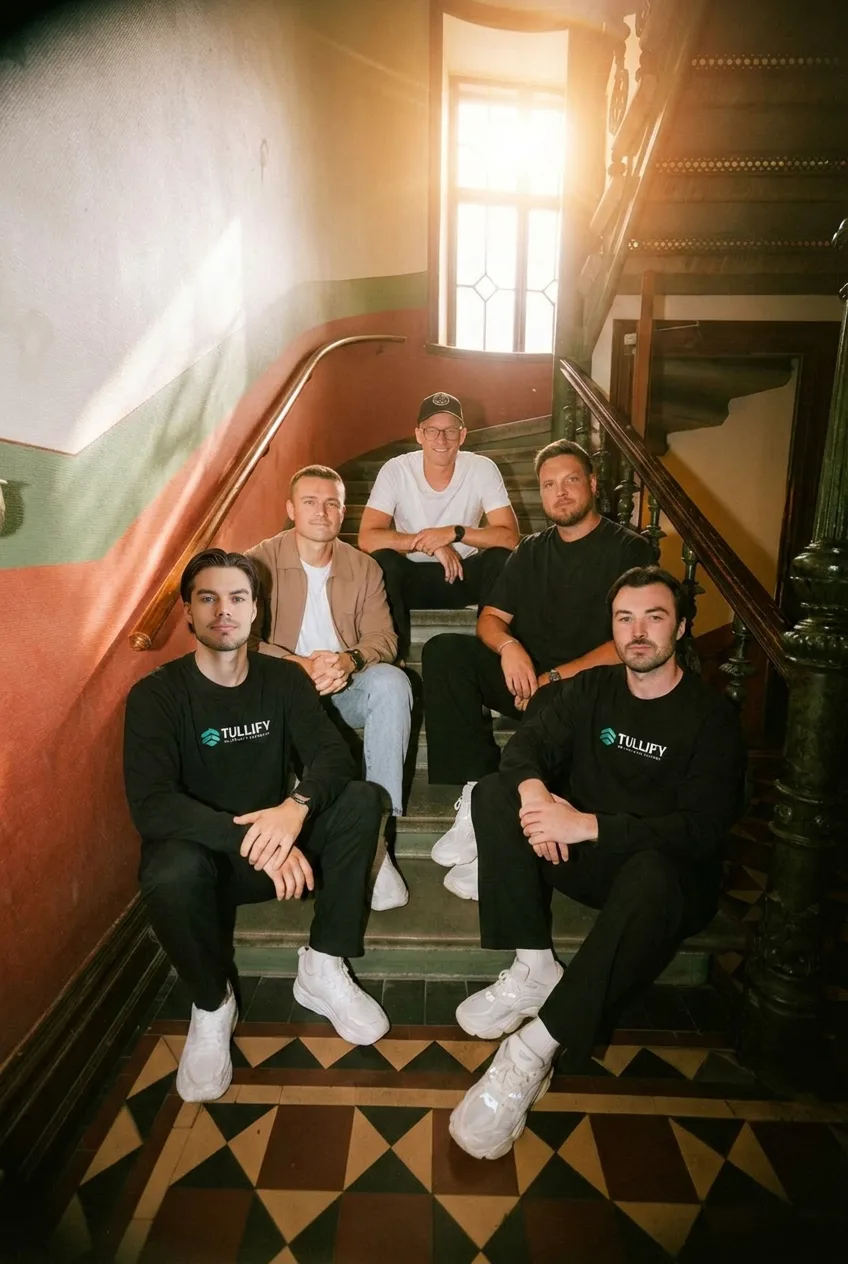 A diverse group of professionals working together in an innovative office environment.